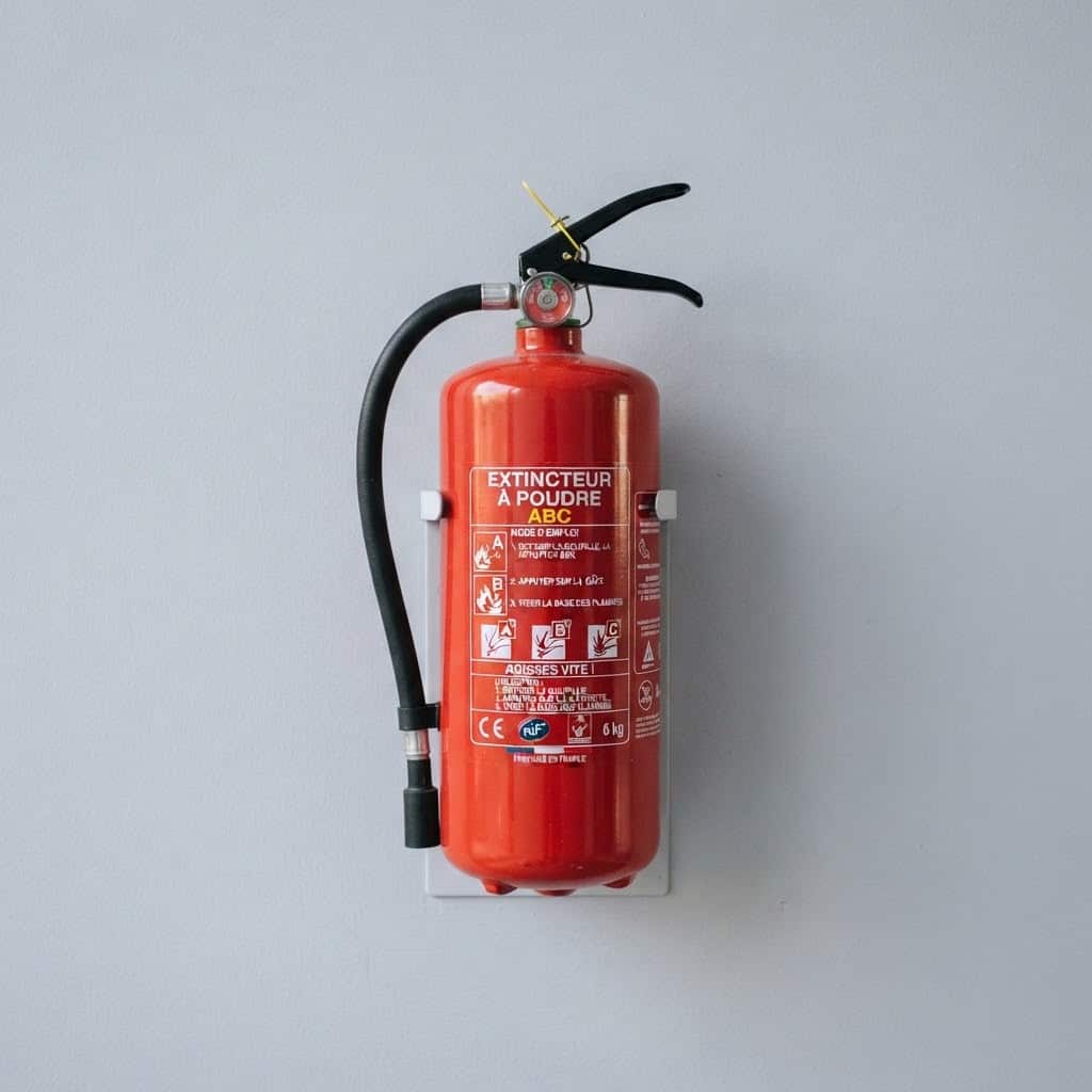 Extincteur hexafeu